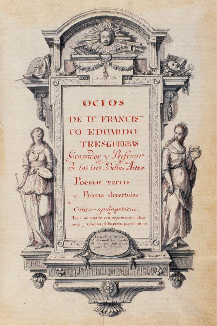 Beschäftigungen von Don Francisco Tresguerras von Francisco EduardoTresguerras