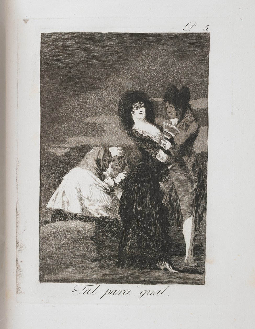 Platte aus Los Caprichos, 1797-1798 von Francisco de Goya