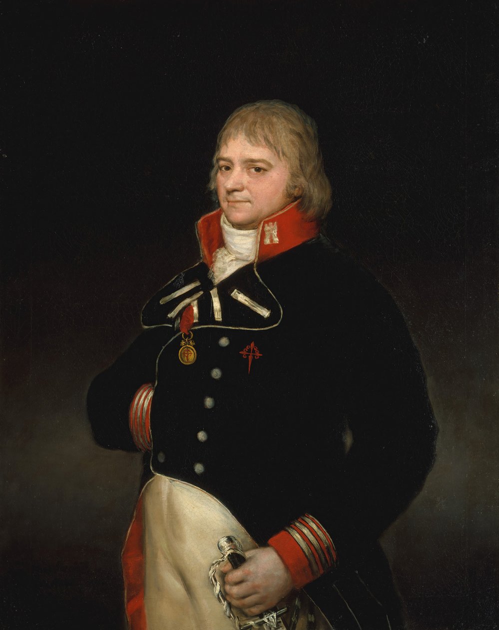 Ignacio Garcini y Queralt 1752-1825, Brigadegeneral der Ingenieure, 1804 von Francisco de Goya