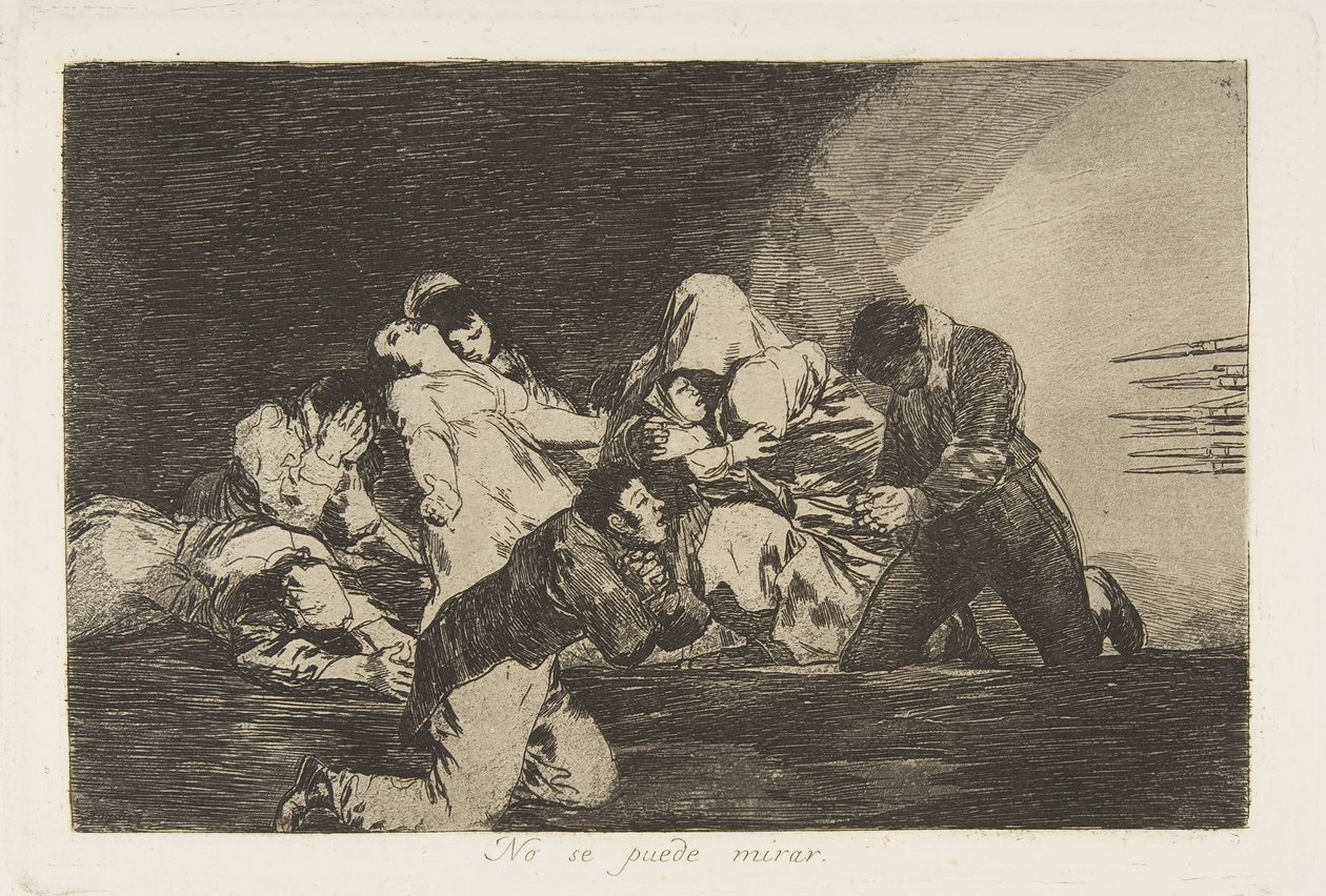 Tafel 26 aus Die Schrecken des Krieges Los Desastres de la Guerra: Eins..., 1810-20, veröffentlicht 1863 von Francisco de Goya