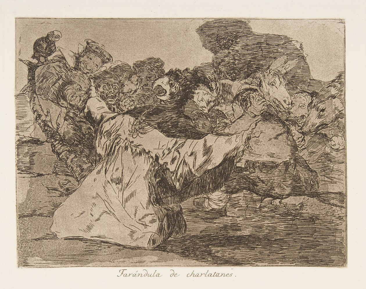 Tafel 75 aus Die Schrecken des Krieges, nach 1814-15 veröffentlicht 1863 von Francisco de Goya