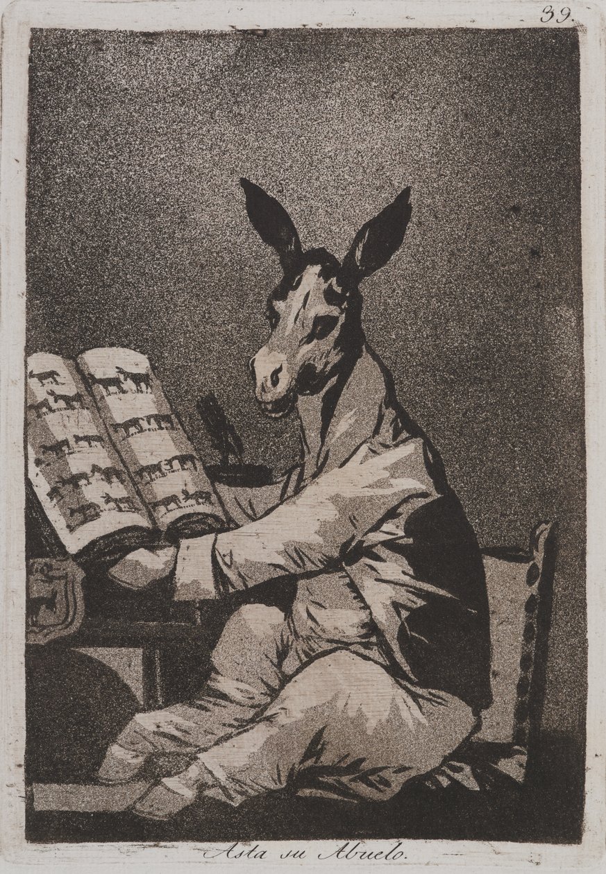 Und so war sein Großvater von Francisco de Goya