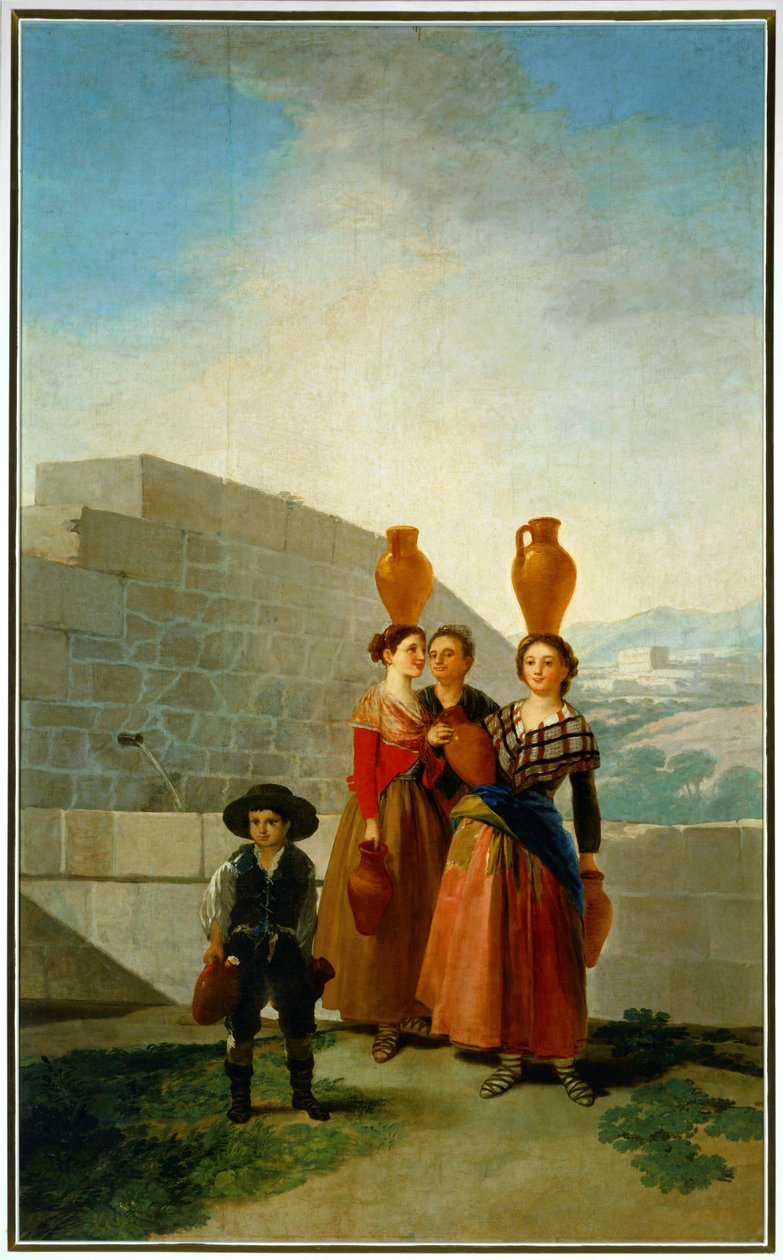 Mädchen, die Wasserkrüge tragen von Francisco Jose de Goya y Lucientes