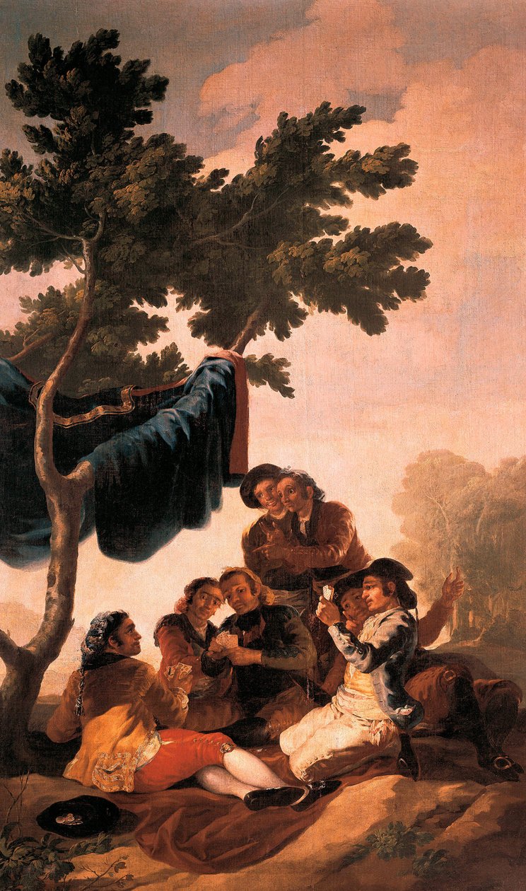 Die Kartenspieler von Francisco Jose de Goya y Lucientes