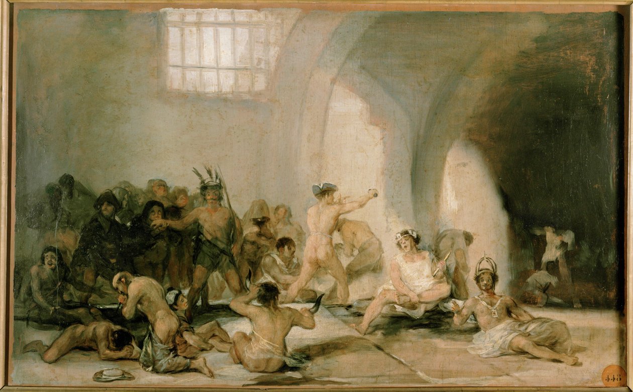 Irrenanstalt von Francisco Jose de Goya y Lucientes