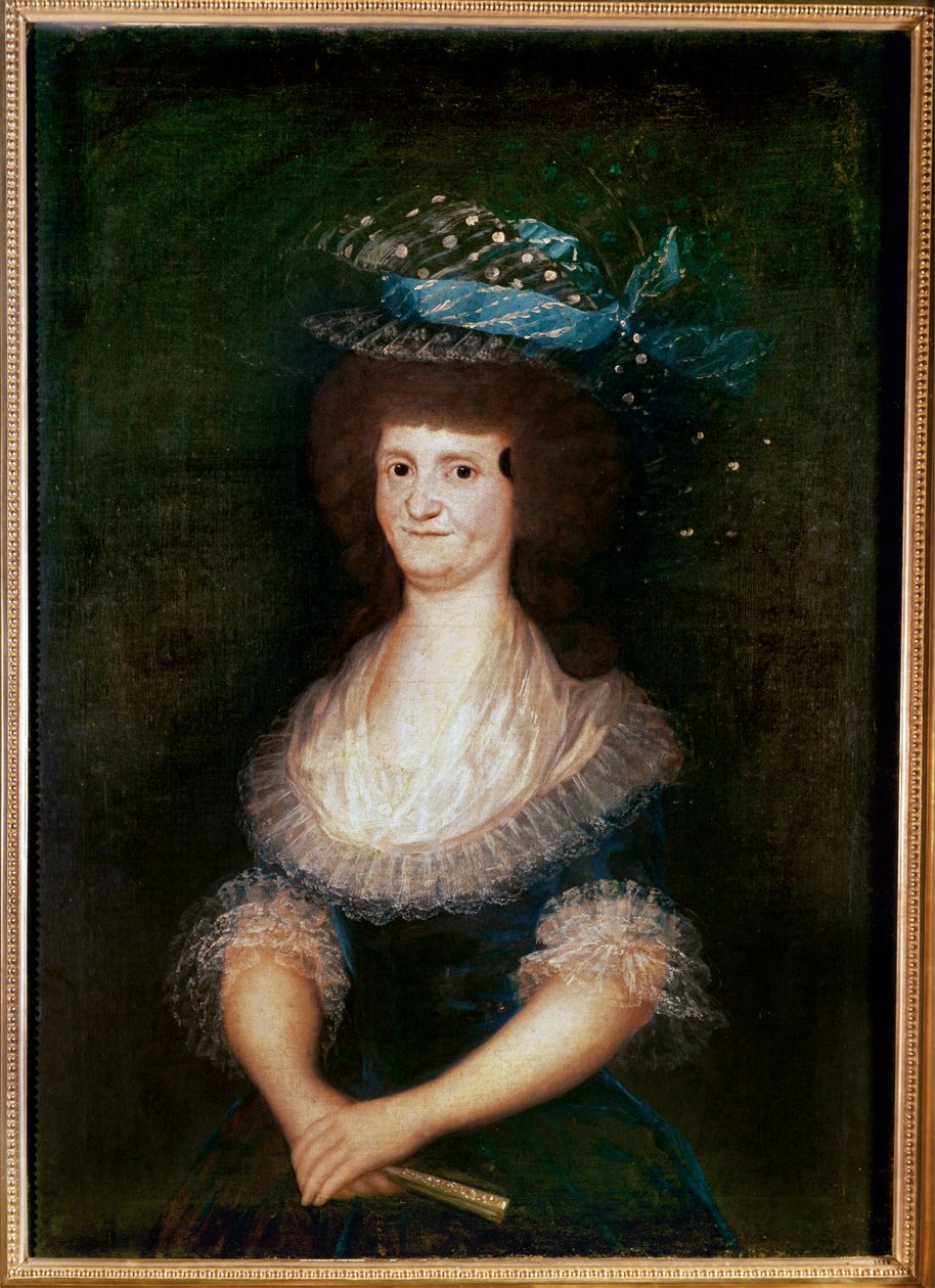 Königin Maria Luisa Teresa von Parma, Königin von Spanien und Ehefrau von Carlos IV von Francisco Jose de Goya y Lucientes