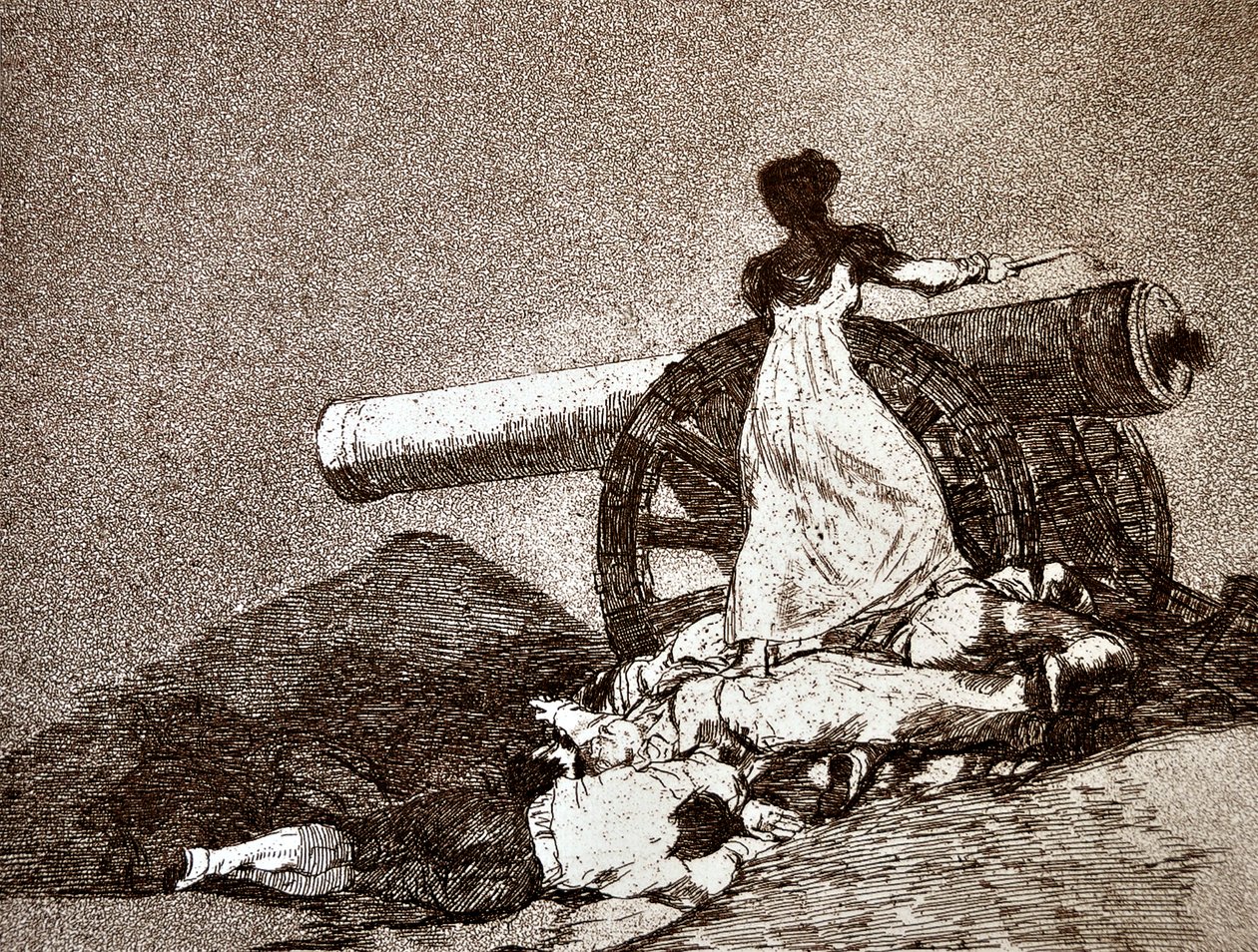 Die Schrecken des Krieges: Que Valor! (Welcher Mut) (Detail)