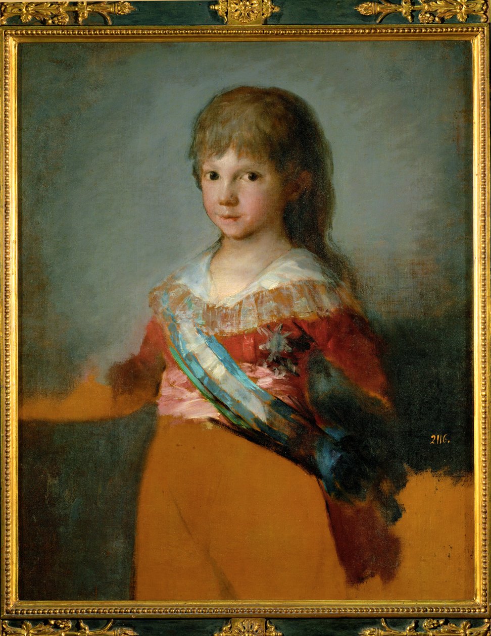 Der Infante Don Francisco de Paula Antonio von Francisco Jose de Goya y Lucientes