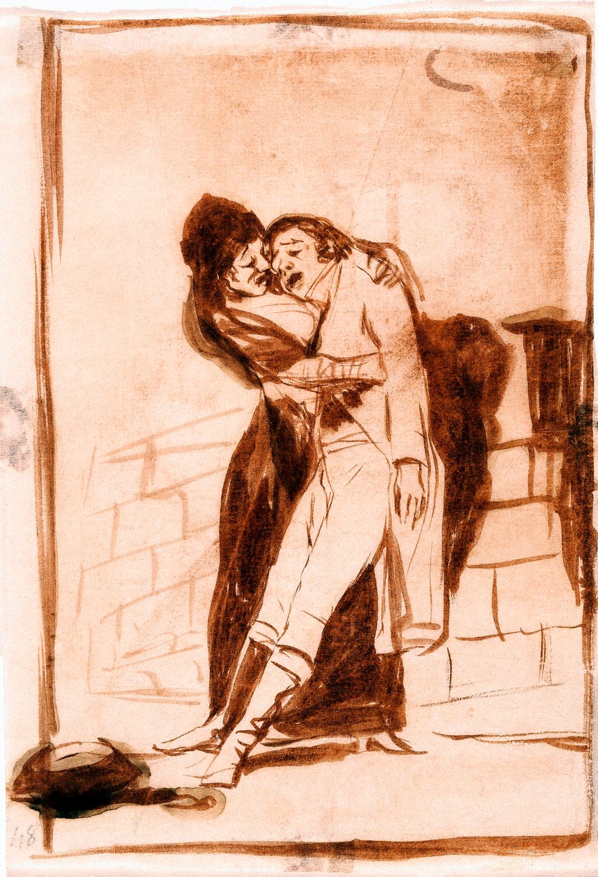 Die Launen (Los caprichos): Liebe und Tod von Francisco de Goya