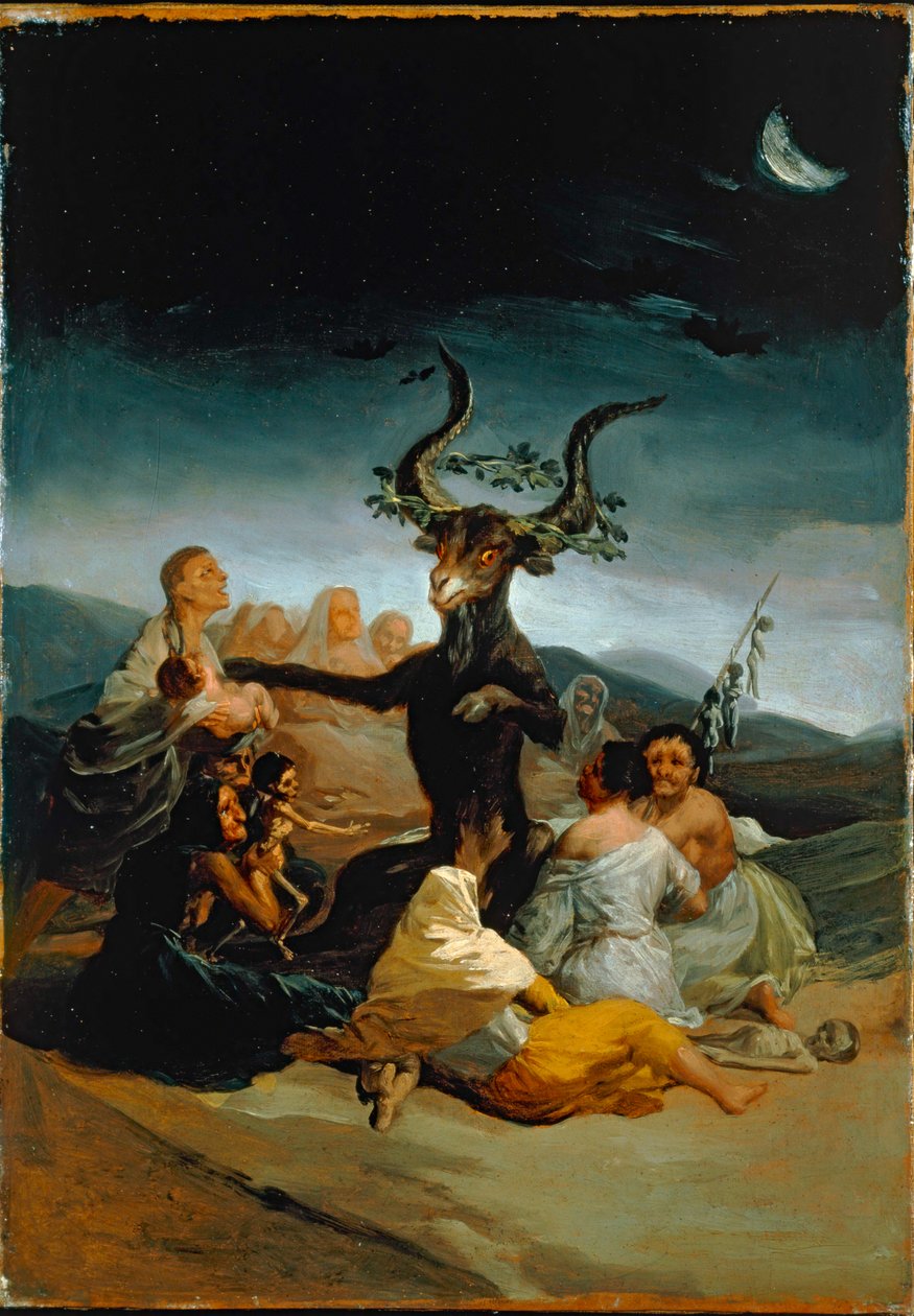 Hexensabbat von Francisco Jose de Goya y Lucientes