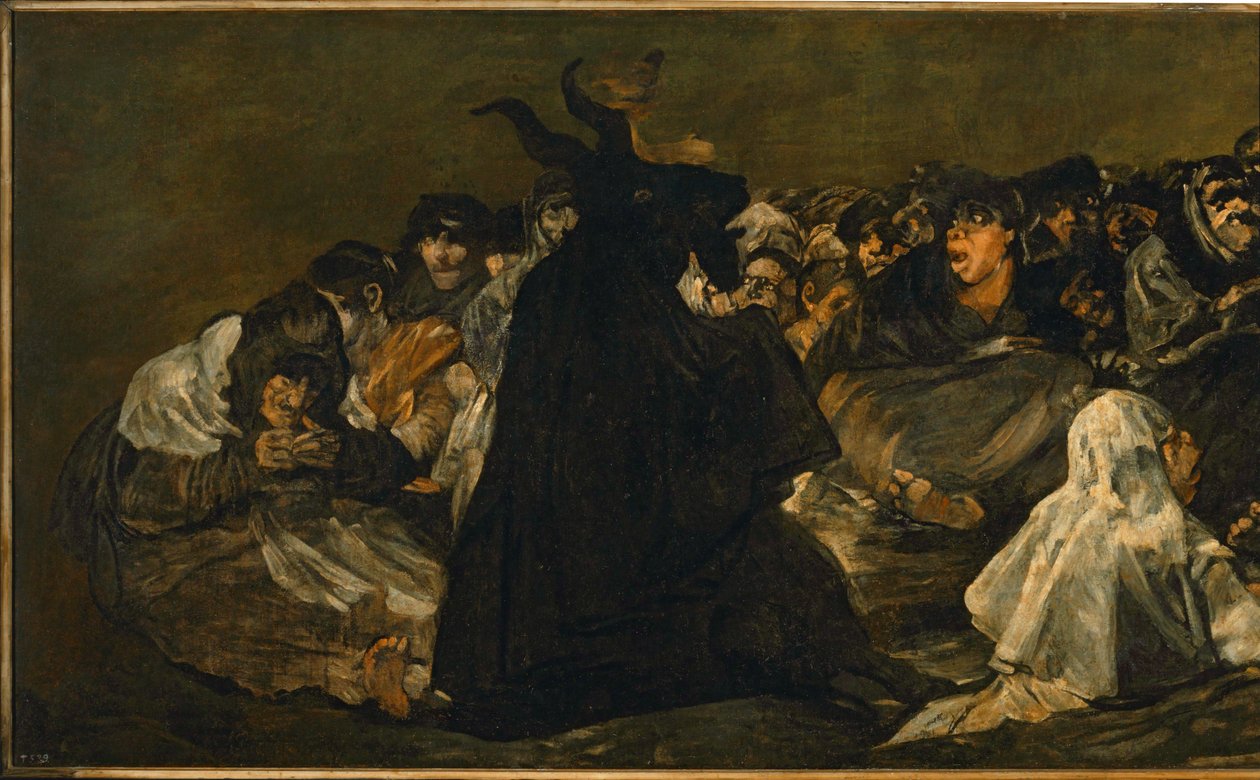 Hexensabbat von Francisco Jose de Goya y Lucientes