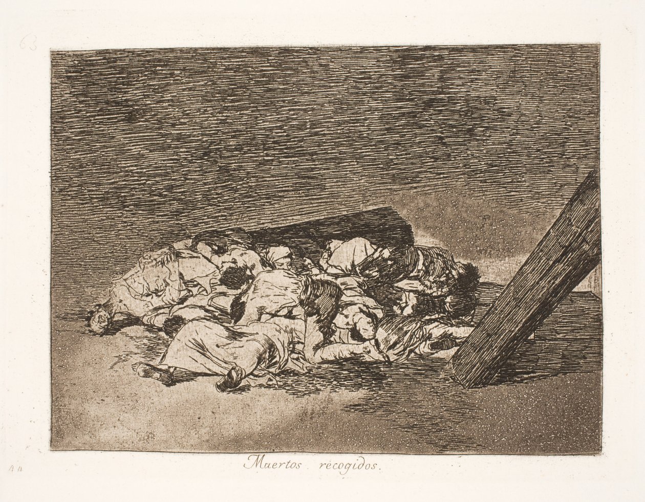 Die Toten (63) von Francisco de Goya