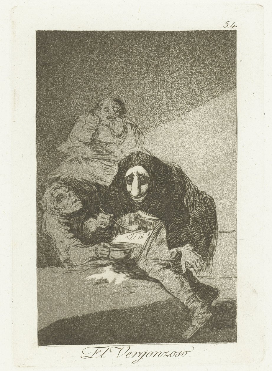 Der Schamhafte von Francisco de Goya