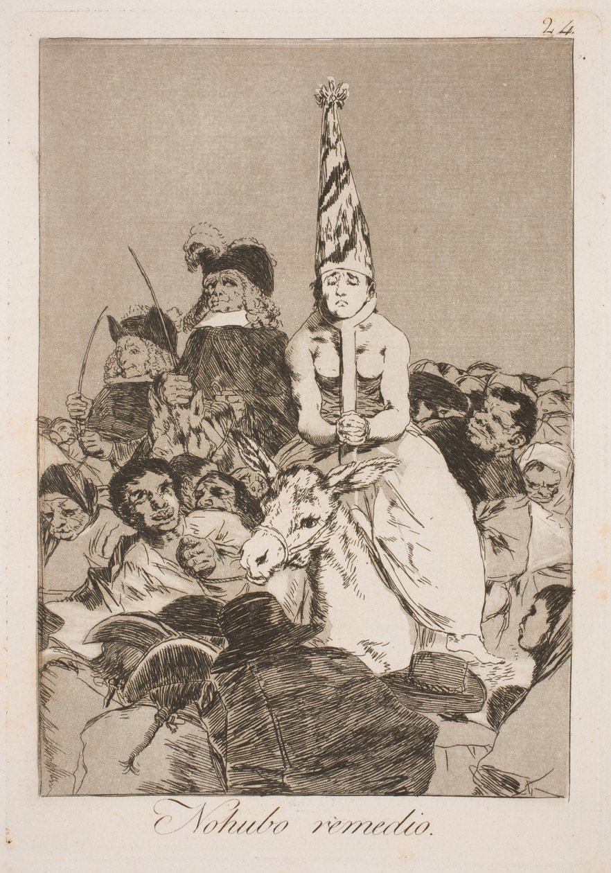 Es nützt nichts von Francisco de Goya