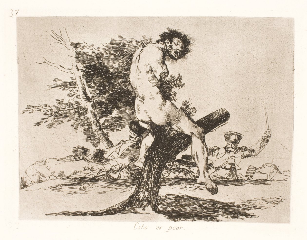 Das ist schlimmer (37) von Francisco de Goya