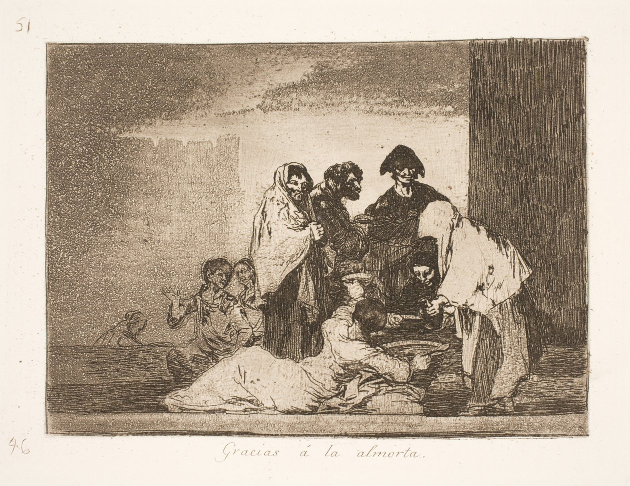 Gott sei Dank für den Hirsebrei (51) von Francisco de Goya