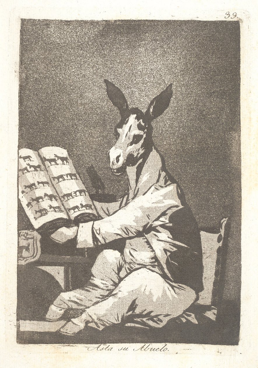 Seine Vorfahren von Francisco de Goya