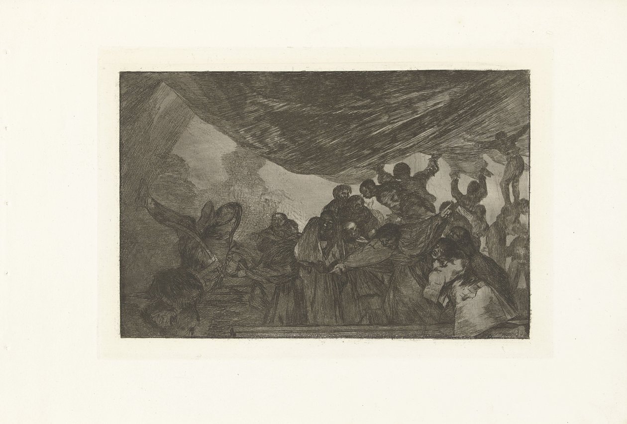 Helle Torheit (Los Disparates) von Francisco de Goya