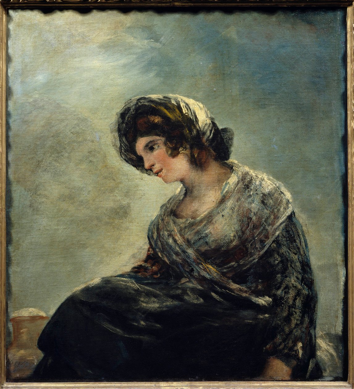 Die Milchmagd von Bordeaux von Francisco de Goya