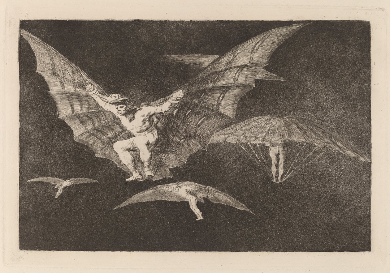 Eine Art zu fliegen von Francisco de Goya