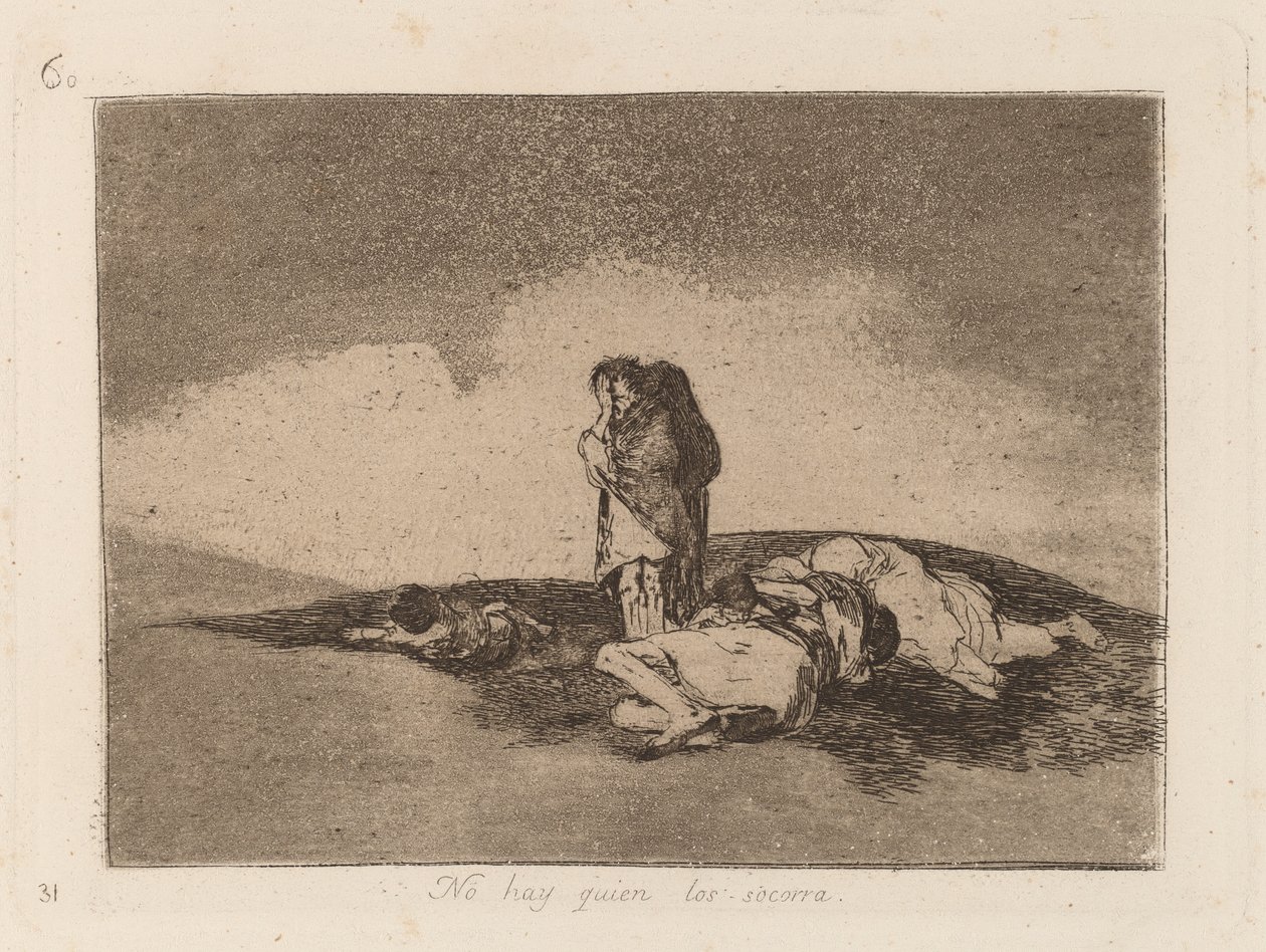 Niemand kann ihnen helfen von Francisco de Goya