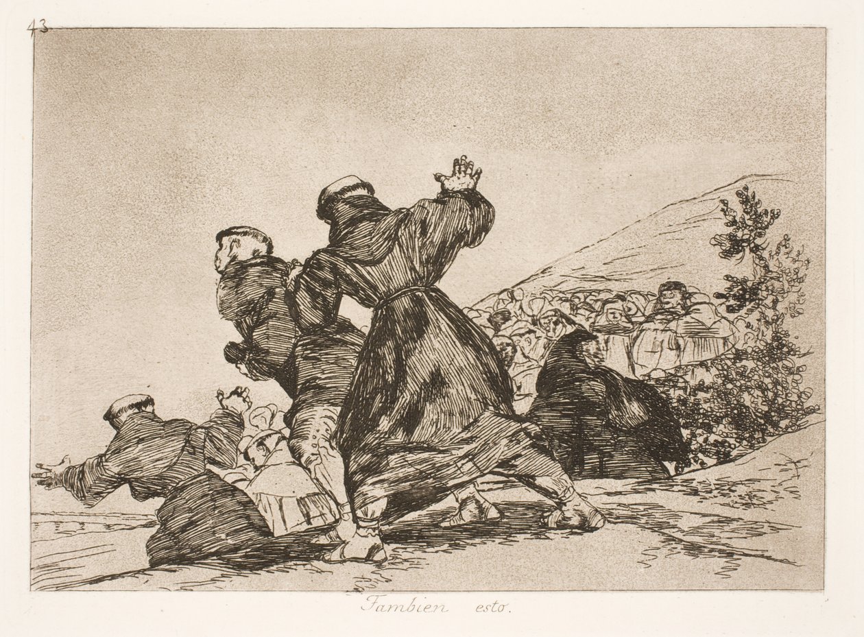 Auch dies (43) von Francisco de Goya