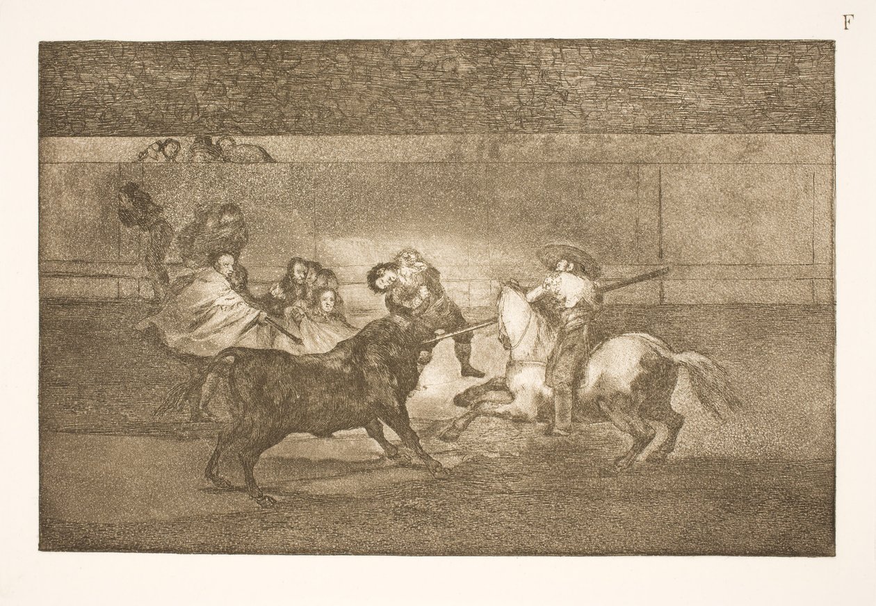 Der Tod von Pepe Illos (3. Komposition) von Francisco de Goya