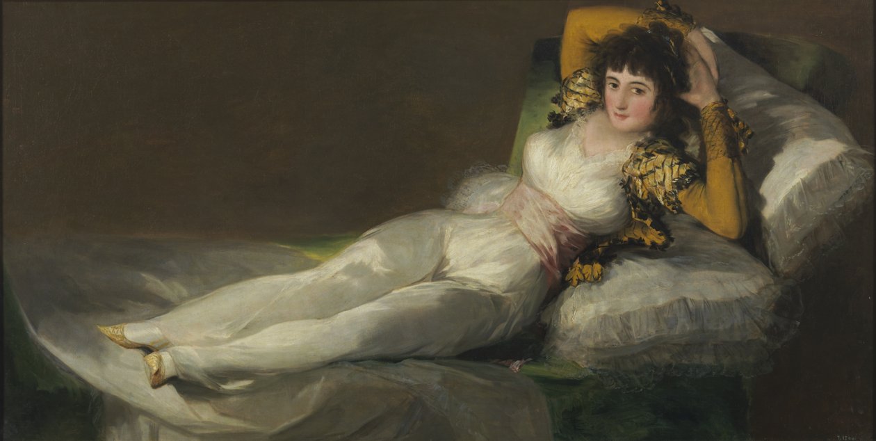 Die bekleidete Maja, um 1800 von Francisco de Goya