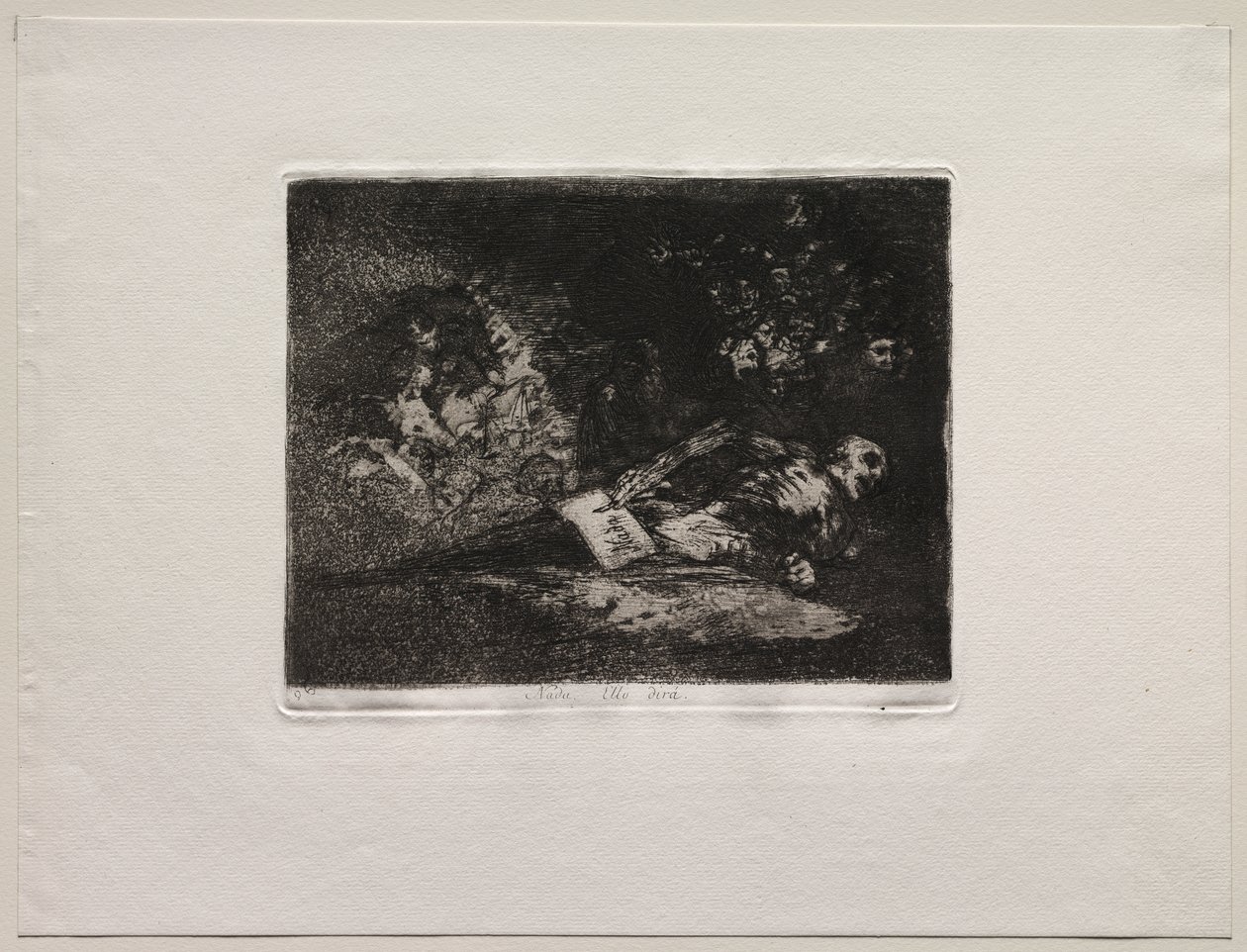 Die Schrecken des Krieges: Nichts. Das Ereignis wird es zeigen von Francisco de Goya
