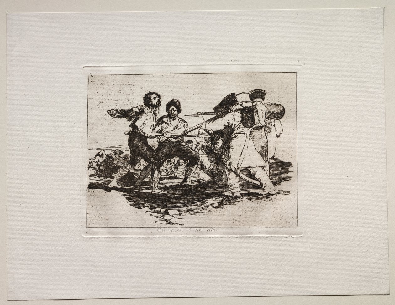 Die Schrecken des Krieges: Zu Recht oder Unrecht von Francisco de Goya