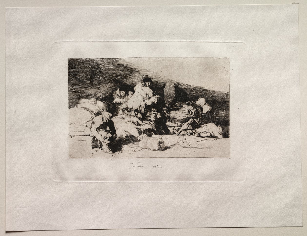 Die Schrecken des Krieges: Auch diese von Francisco de Goya