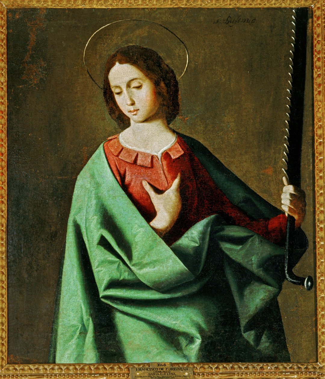 Heilige Euphemia von Francisco de Zurbaran