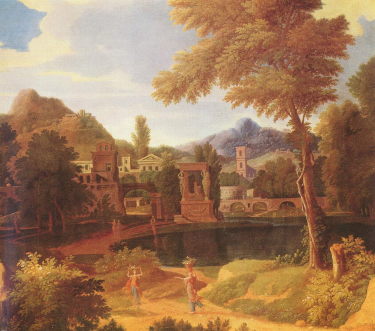 Landschaft von Francisque Millet