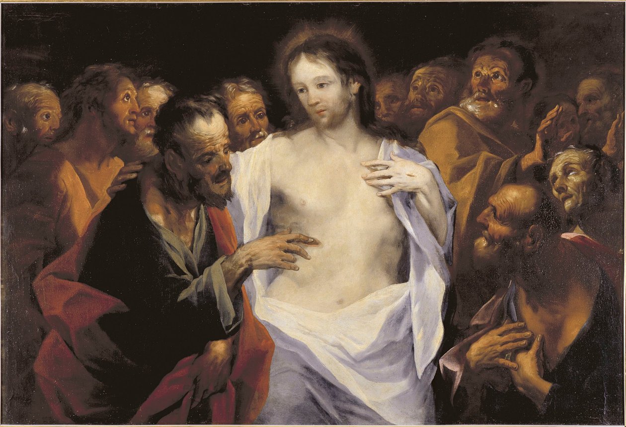 Jesus und der ungläubige Thomas, I von Franciszek Smuglewicz