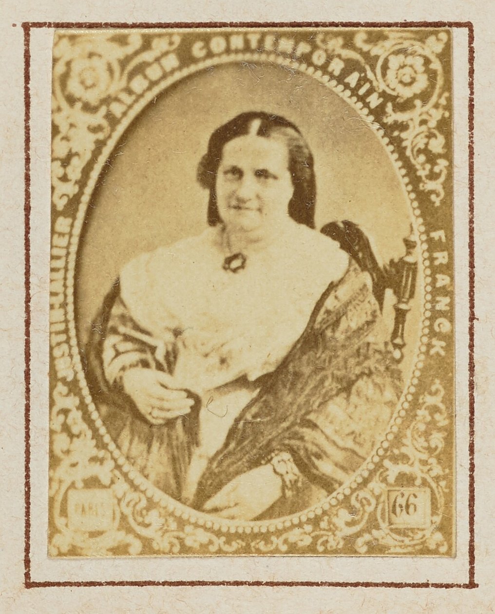 Maria Christina von den beiden Sizilien von Franck (François Marie Louis Alexandre Gobinet de Villecholles)