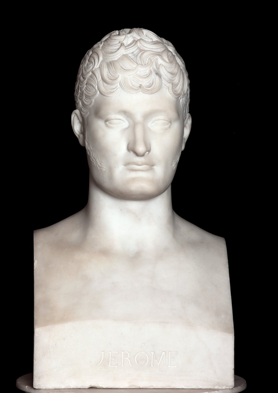 Büste von Jerome Bonaparte von Francois Joseph Bosio