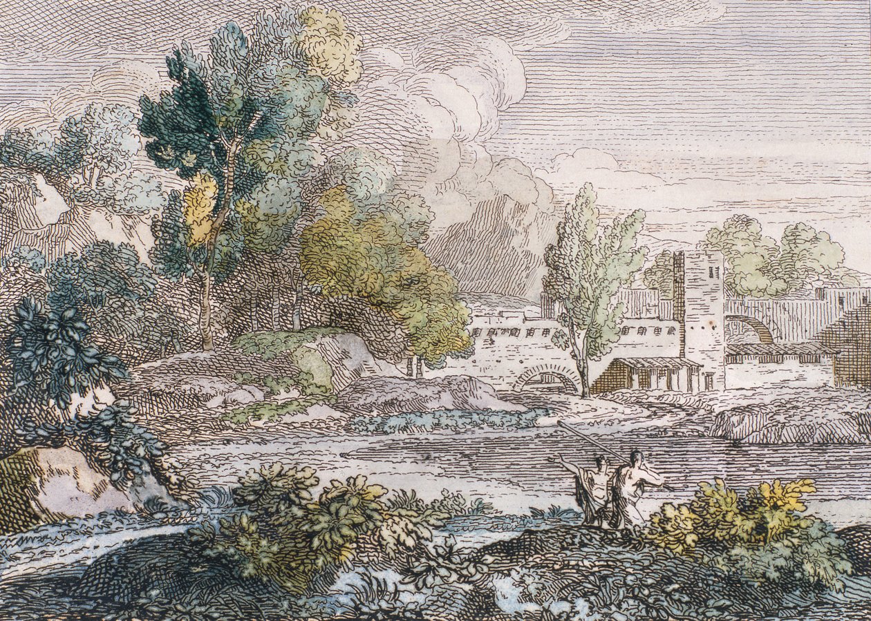 Landschaft, 1807 von Francois-Xavier Fabre