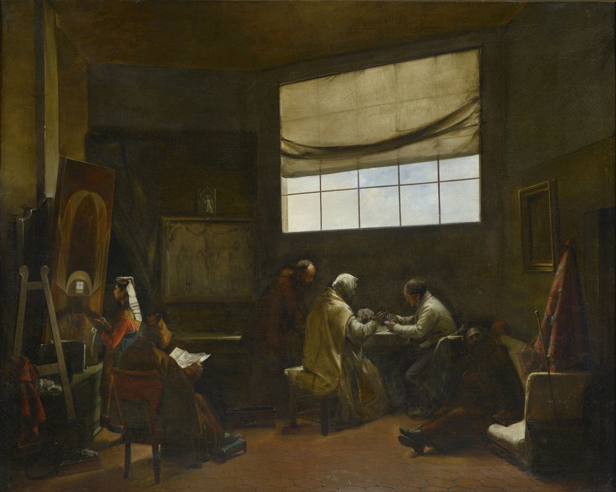Atelier des Künstlers von Francois Marius Granet