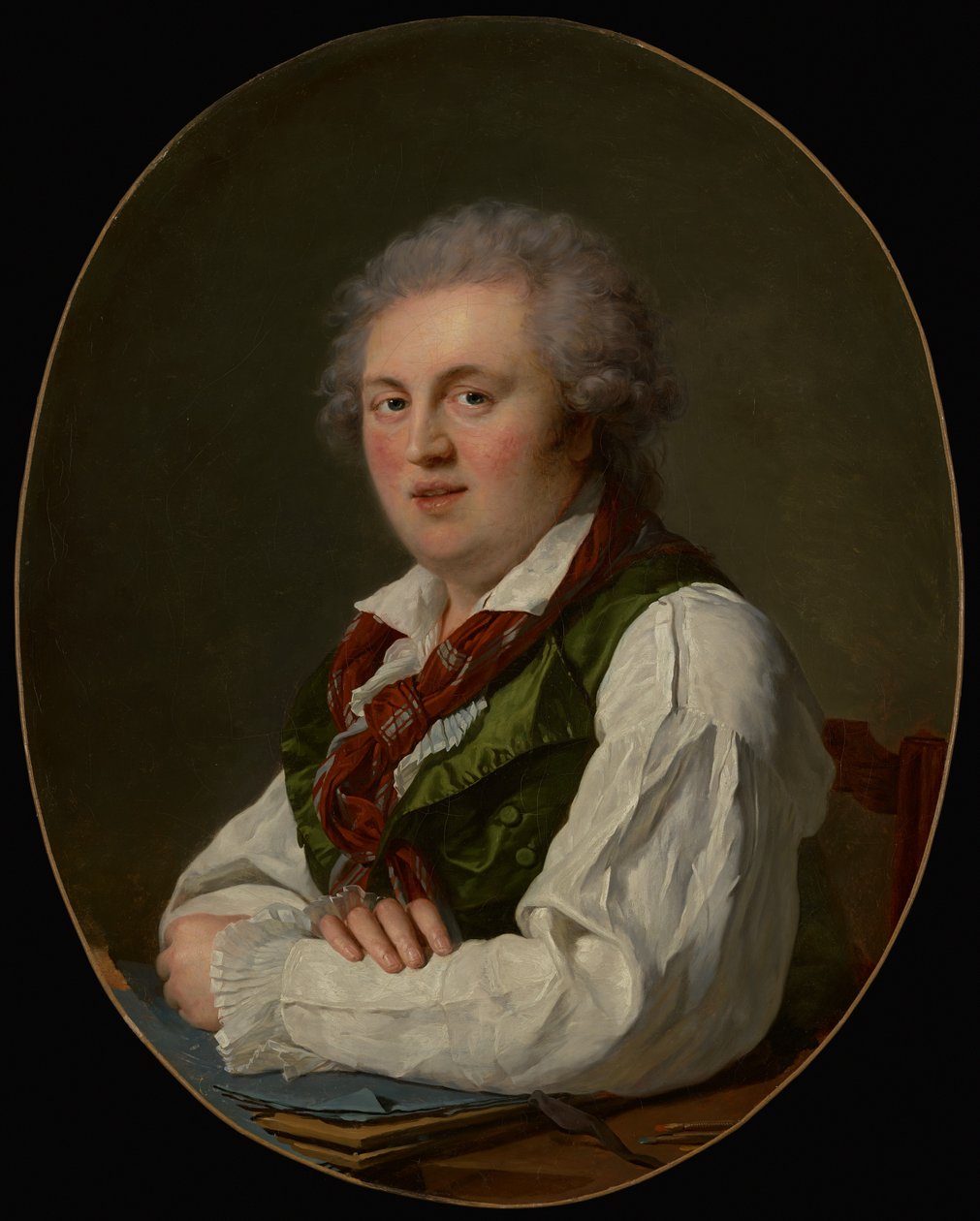 Porträt von Laurent-Nicolas de Joubert von Francois-Xavier Fabre
