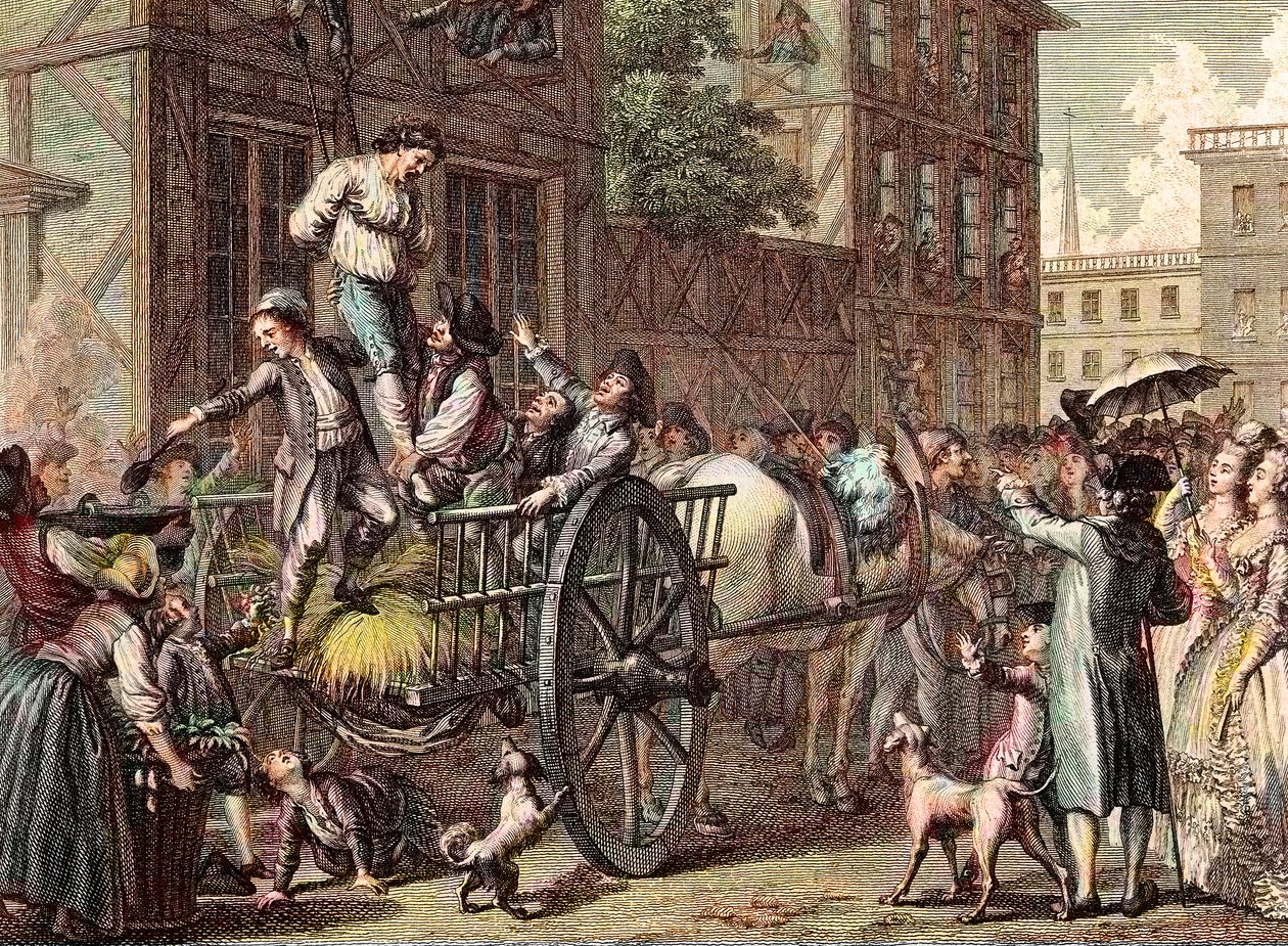 Der Angriff auf John Malcolm, Boston, 25. Januar von Francois (after) Godefroy