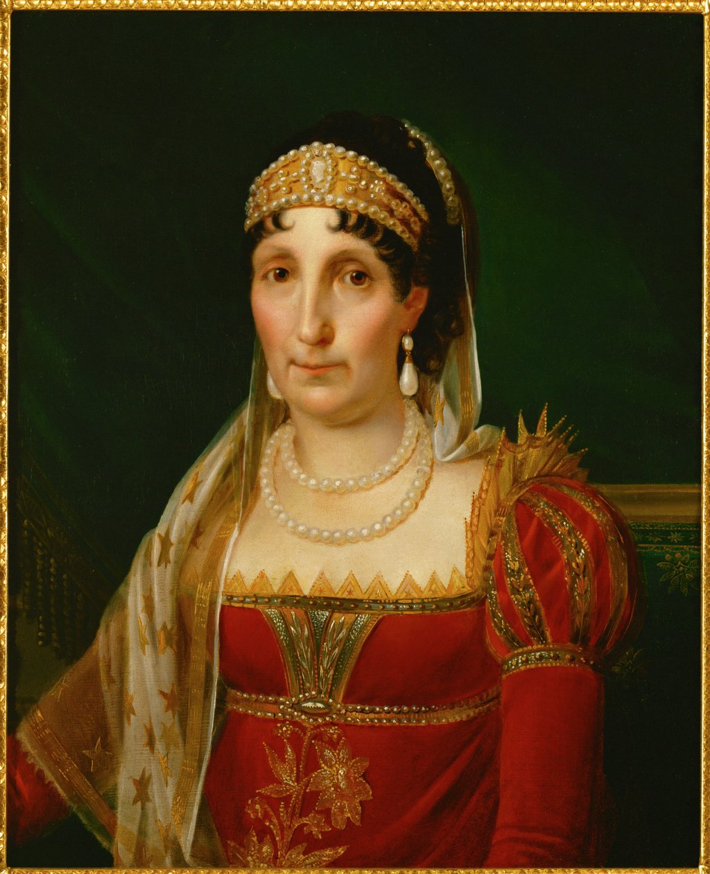 Laetizia Ramolino-Bonaparte, Madame Mère, Mutter von Napoleon Bonaparte von Francois (school of) Gerard
