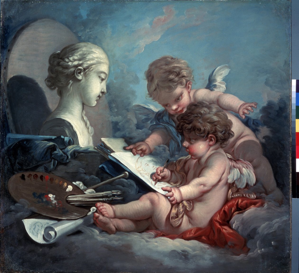 Allegorie der Malerei von François Boucher