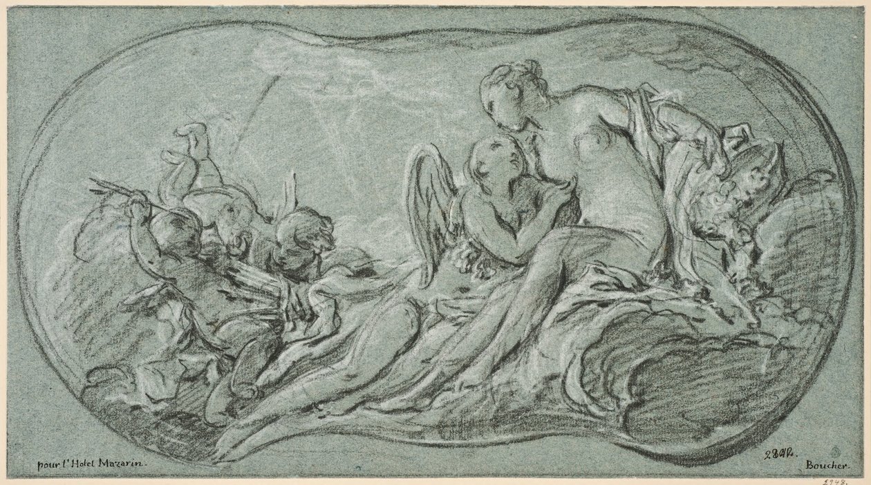 Amor und Psyche von François Boucher