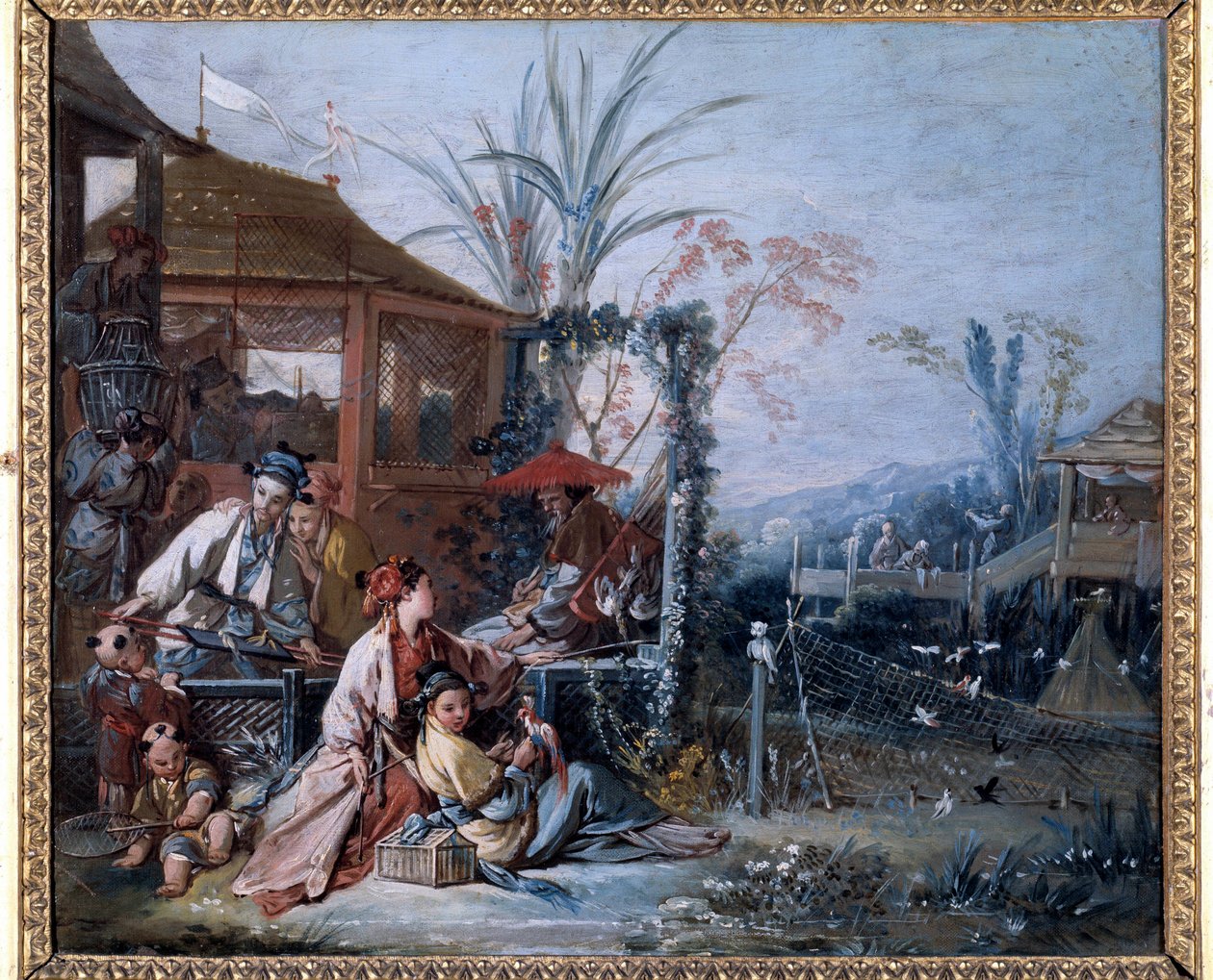 Chinoiserie: „Die Jagd“ von François Boucher