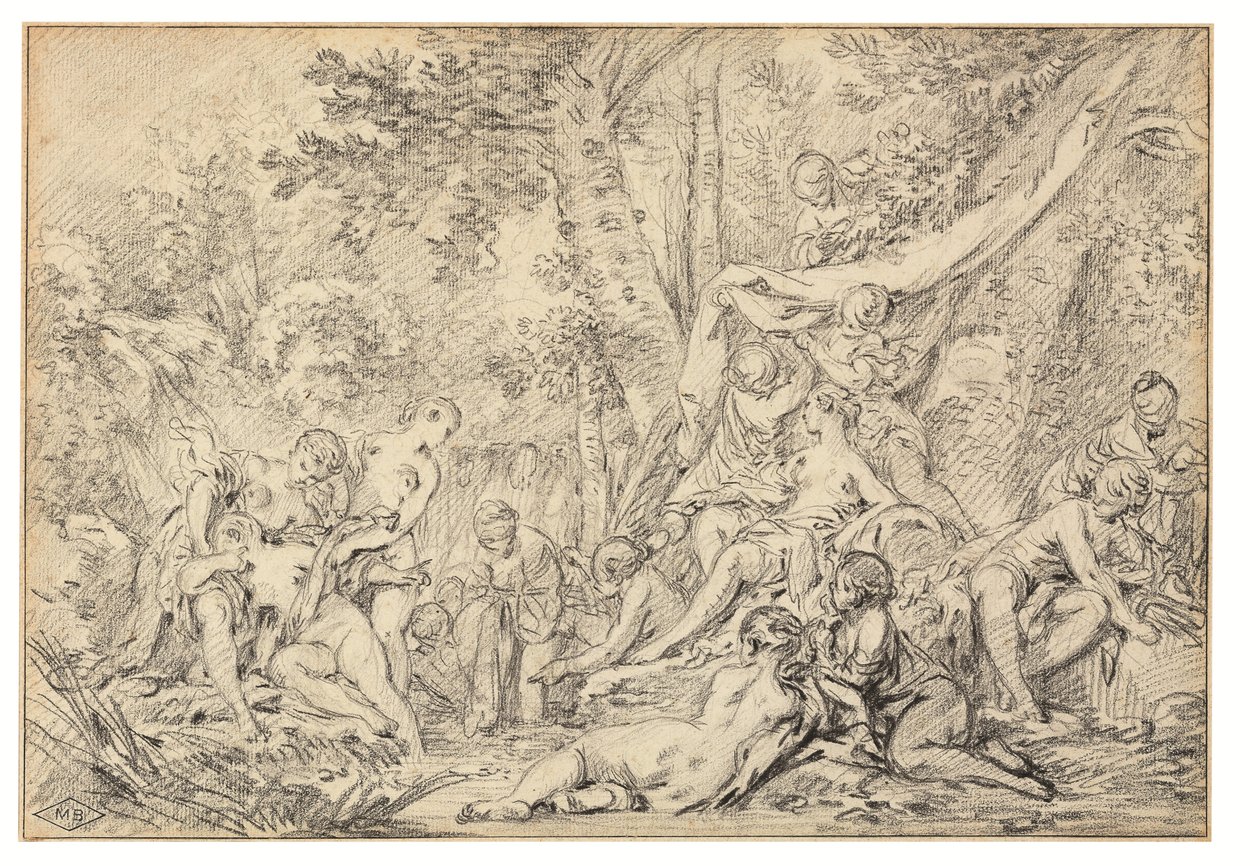 Diana und Kallisto von François Boucher