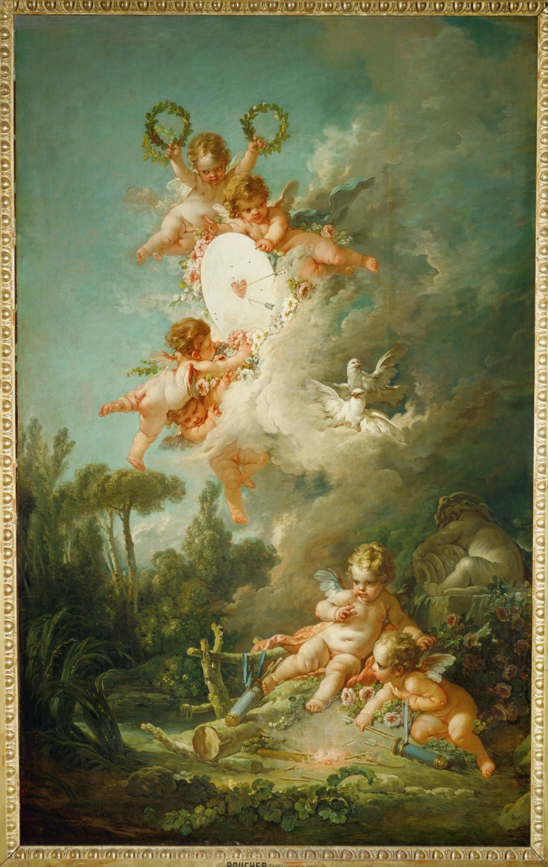 Das Ziel der Liebe von François Boucher