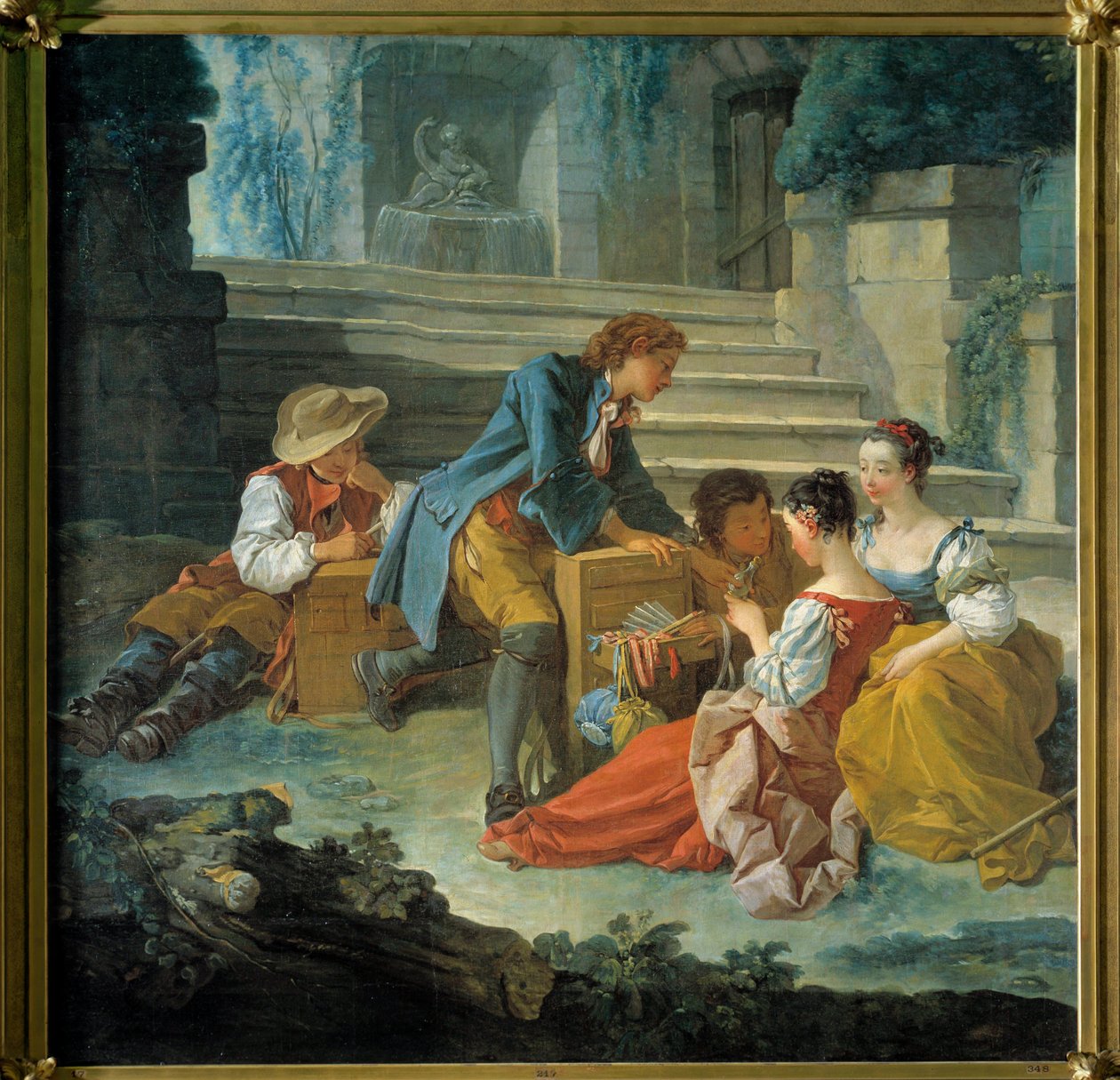 Der kleine Hausierer von François Boucher
