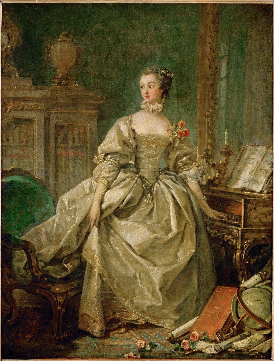 Madame Pompadour von François Boucher