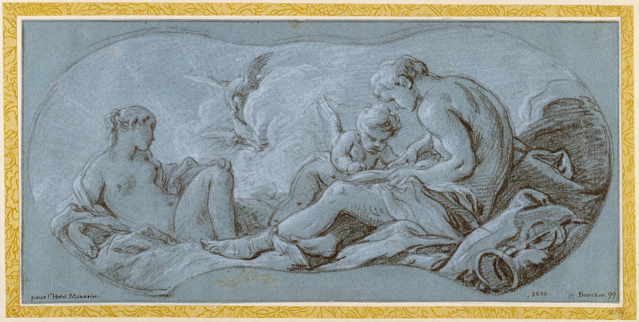 Die Erziehung des Amor von François Boucher
