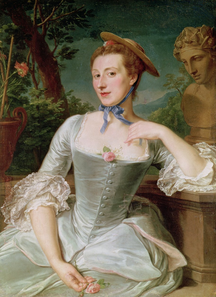 Madame de Pompadour von Francois-Hubert Drouais